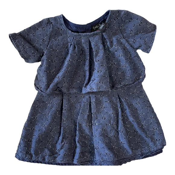 Bundle of Toddler 2T Tops A Fleece Pullover Sweatshirt Jacket and Denim Top - Picture 2 of 7